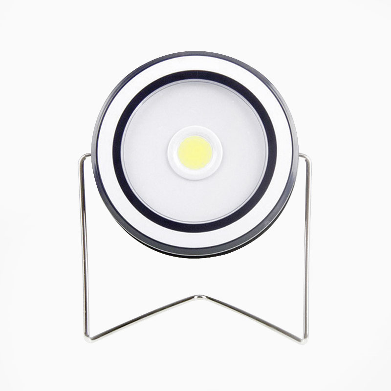 Lampe de camping de travail rond à énergie solaire